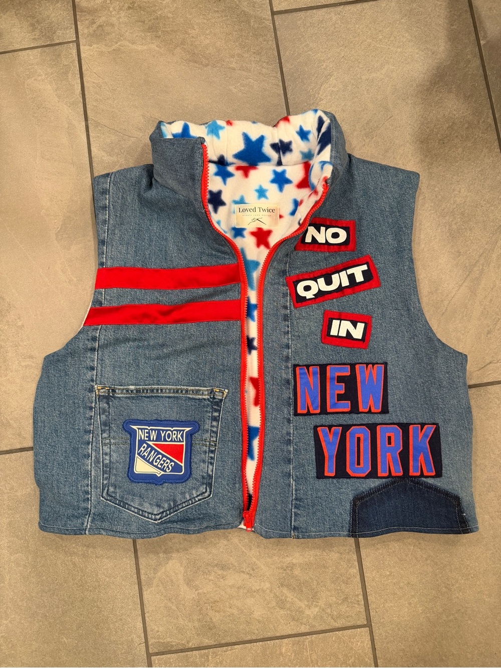New York Rangers Vest